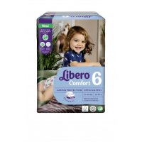 Libero Comfort 6 Pannolini 13-20kg 22 Pezzi - Protezione e Vestibilità Ottimali per il Tuo Bambino