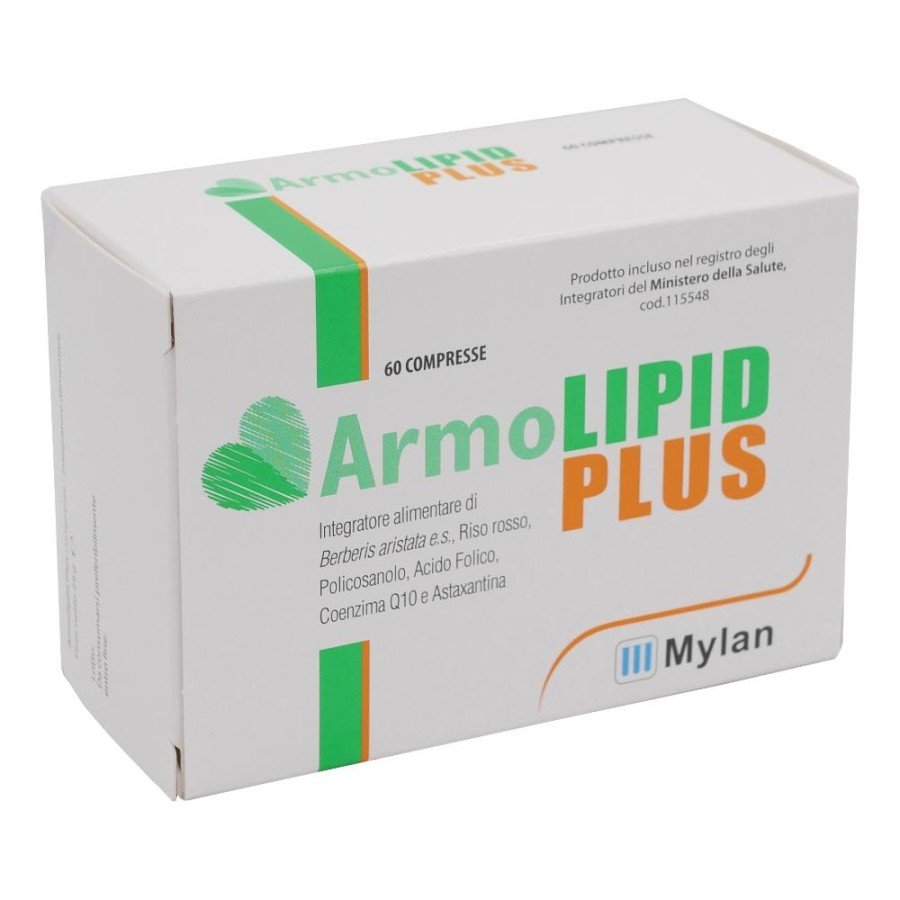 Armolipid Plus - 60 Compresse - Integratore per il Controllo del Colesterolo