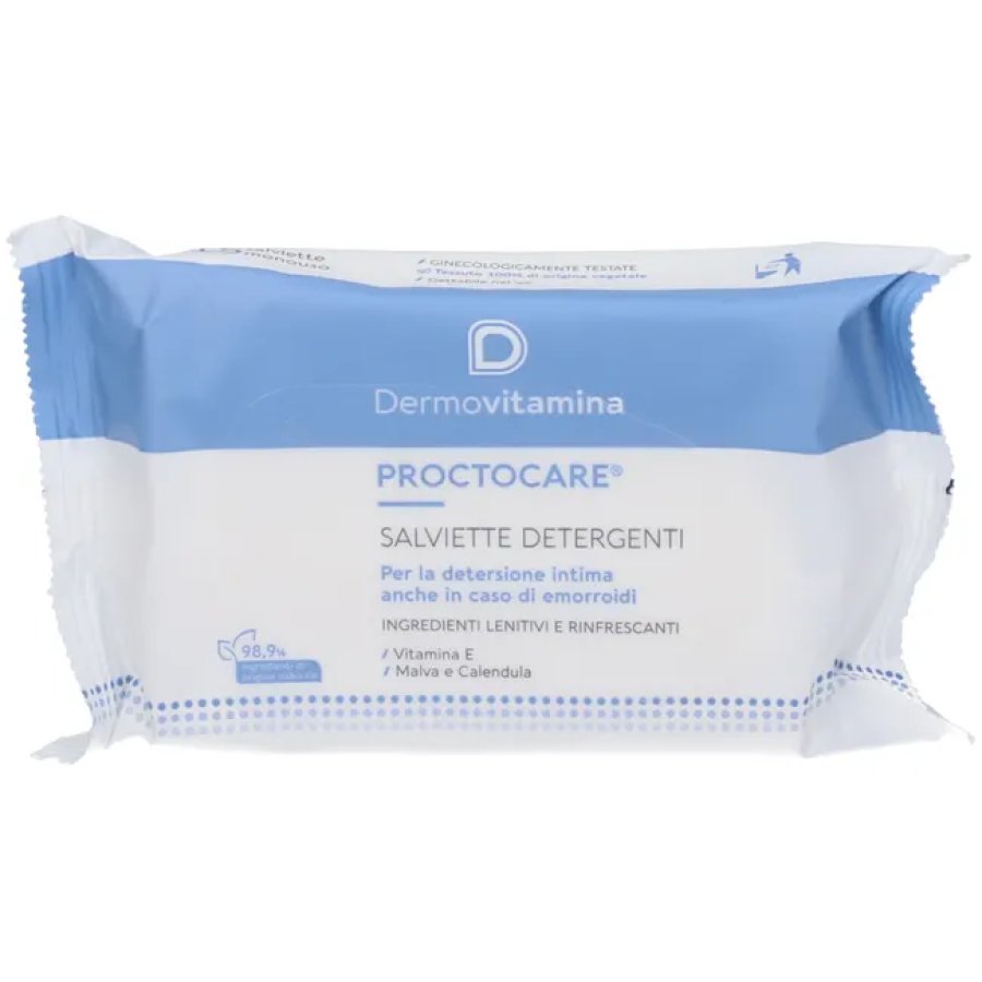 Dermovitamina Proctocare Salviette Intime 15 Pezzi