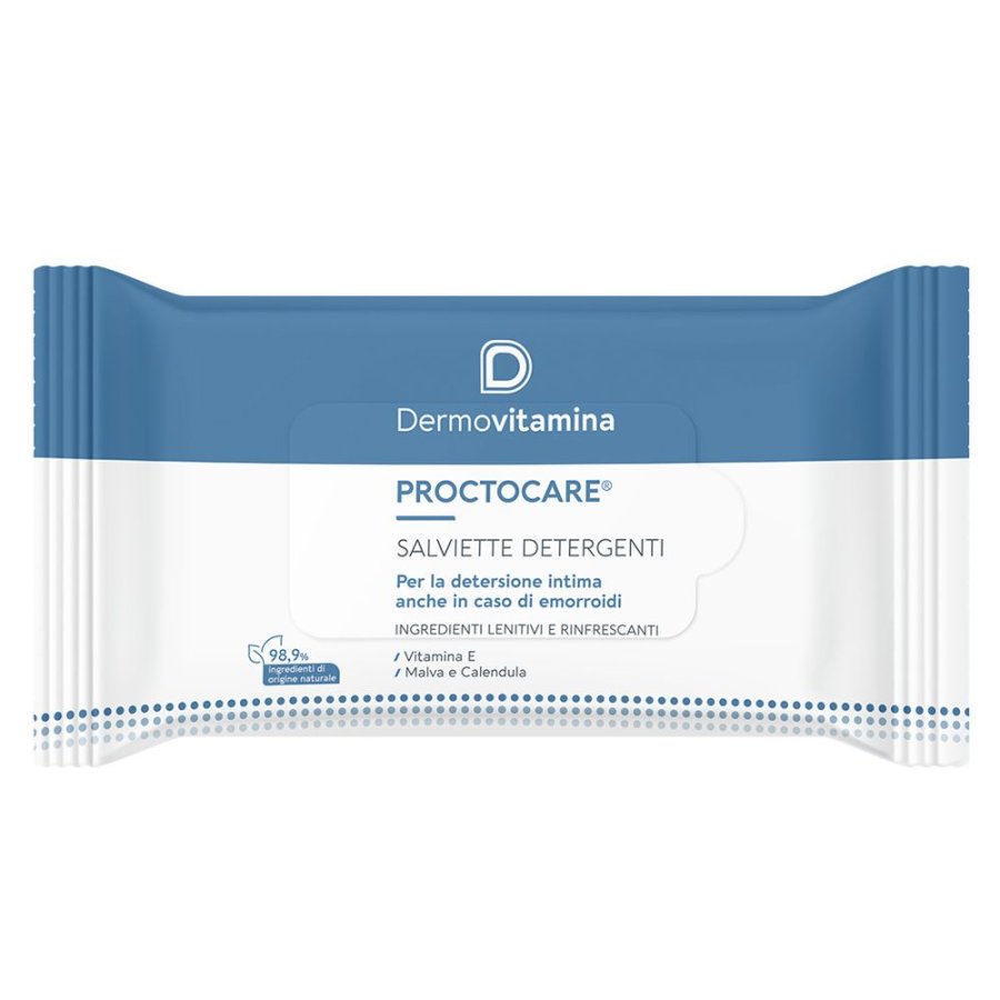 Dermovitamina Proctocare Salviette Intime, 15 Pezzi
