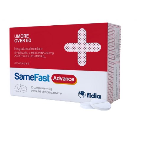 Samefast Advance 20 Compresse Orosolubili - Integratore Alimentare per Umore Over 60
