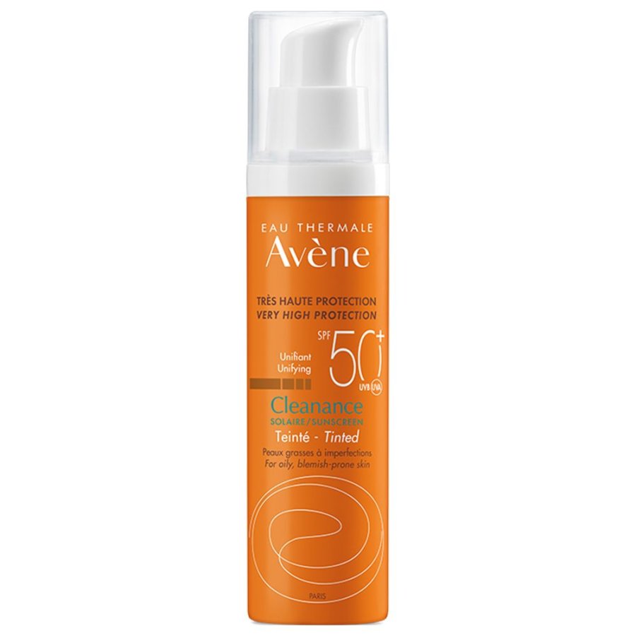 Avène Cleanance Solaire Colorato SPF 50+ Crema Solare, 50 ml