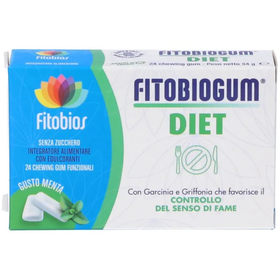 Fitobiogum Diet 24 Chewing Gum