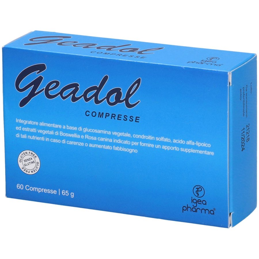 Geadol Integratore Alimentare, benessere articolare, 60 Compresse