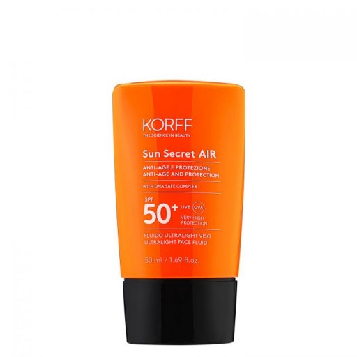 Korff Sun Secret Air Fluido Viso SPF50+ 50ml - Fluido Viso Protettivo