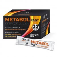 Drenax Metabol Fast 20 Stick Pack - Integratore per il Metabolismo