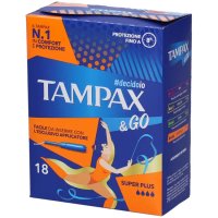 Tampax & Go, 18 Tamponi Super Plus 