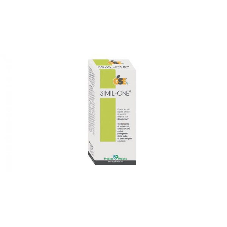 GSE Simil-One Crema 30ml - Lenisce e Protegge con il Potere Naturale delle Biosterine