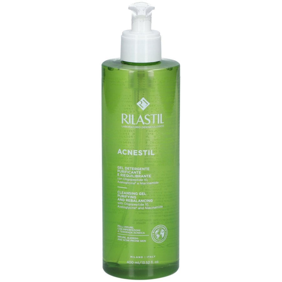 Rilastil, Acnestil Gel Detergente, 400 ml