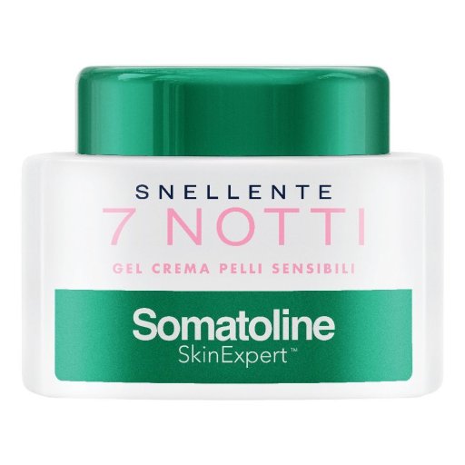 Somatoline, Skin Expert Corpo Snellente 7 Notti Gel Crema Pelli Sensibili, 400 ml