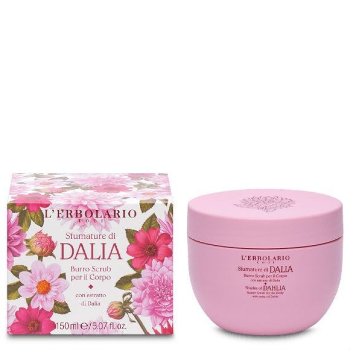Sfumature Dalia L’Erbolario Scrub Corpo Burro Esfoliante, 150 ml Sfumature Dalia L’Erbolario Scrub Corpo Burro Esfoliante, 150 ml