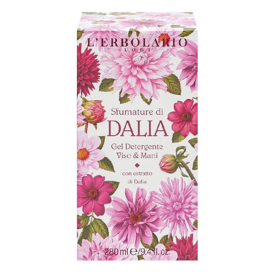 L'Erbolario Sfumature di Dalia Gel Detergente Viso-Mani, 280 ml L'Erbolario Sfumature di Dalia Gel Detergente Viso-Mani, 280 ml