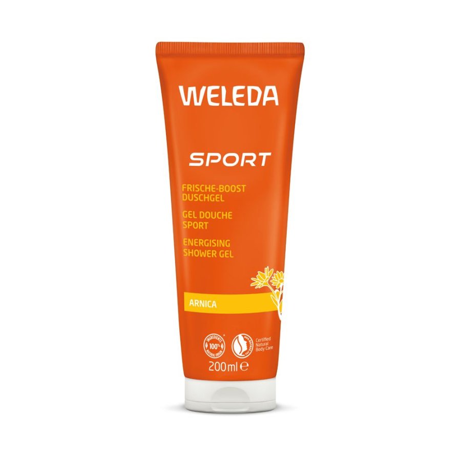 WELEDA Gel Doccia Sport Arnica, 200 ml