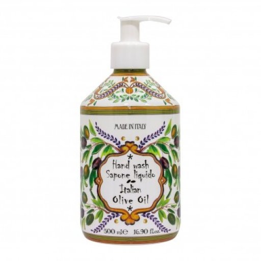 Le Maioliche - Sapone Liquido Mani Italian Olive Oil 500ml - Formula Extra Ricca e Profumata