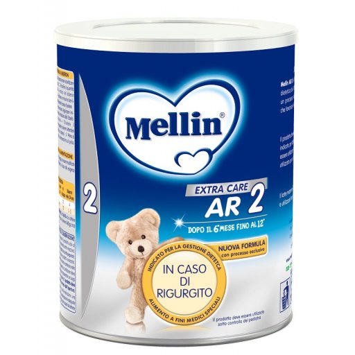 Mellin AR 2 Latte in Polvere 400g - Alimento per Lattanti con Rigurgito