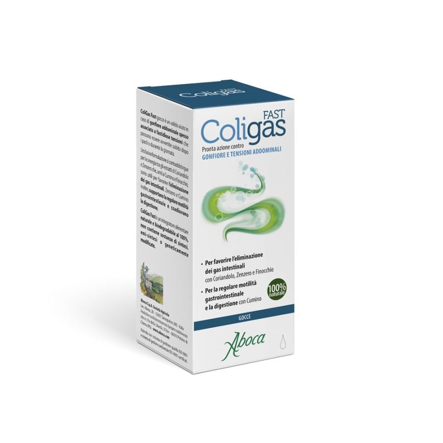Aboca, ColiGas Fast Gocce, 75 ml