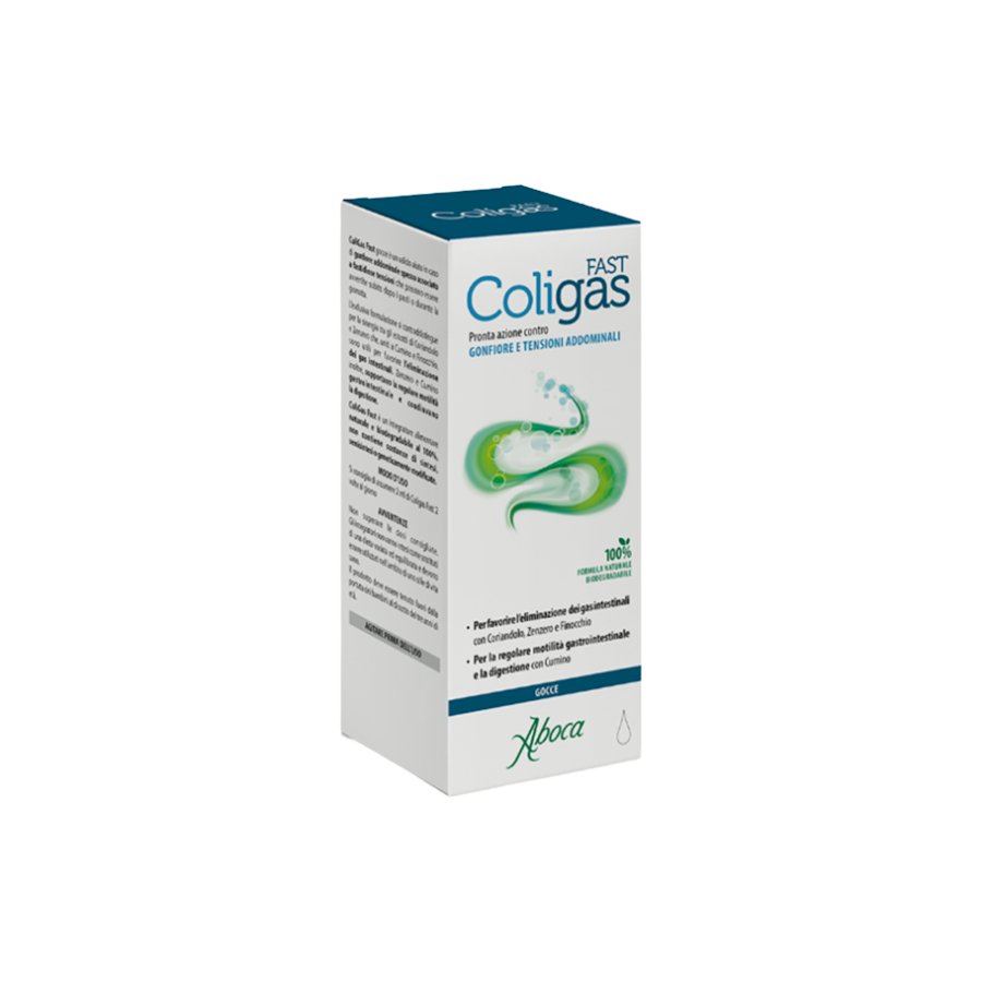 Aboca, ColiGas Fast Gocce, 75 ml