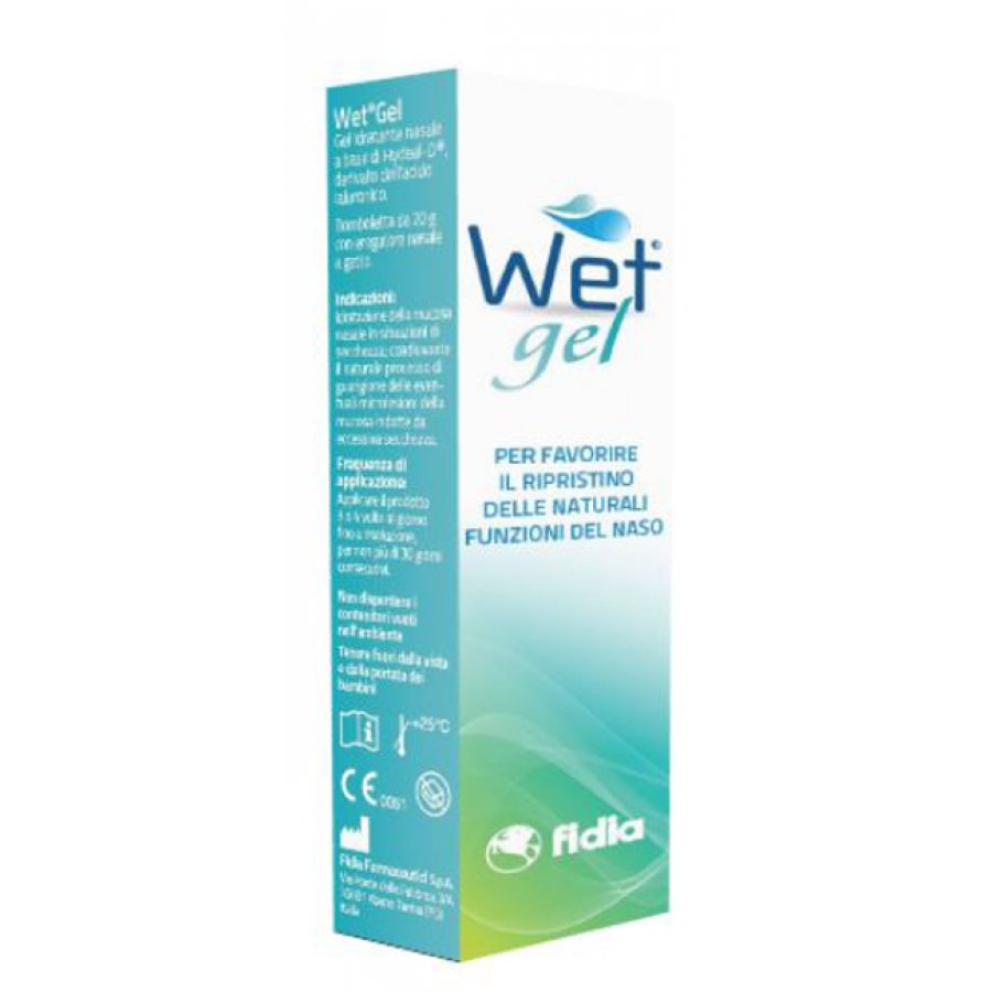 Wet Gel - Gel idratazione mucosa nasale 20 ml