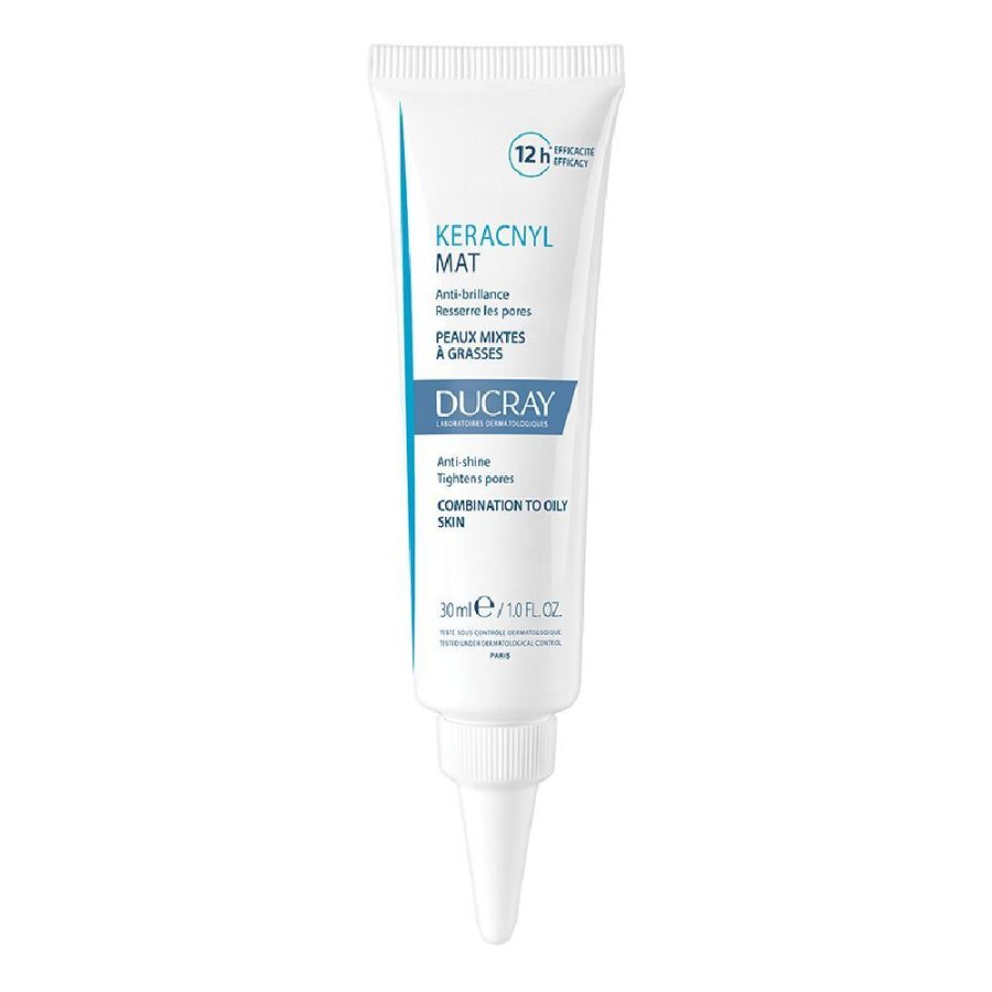 Ducray Keracnyl Gel Crema Opacizzante Mat, 30 ml