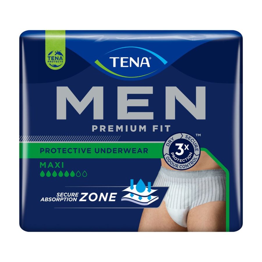 Tena, Men Premium Fit Livello 4, 8 Pezzi 