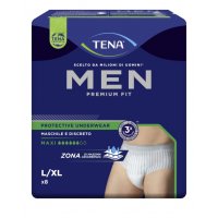 Tena Men Premium Fit Livello 4 Taglia L 8 Pezzi - Mutandina Assorbente Elevata Protezione