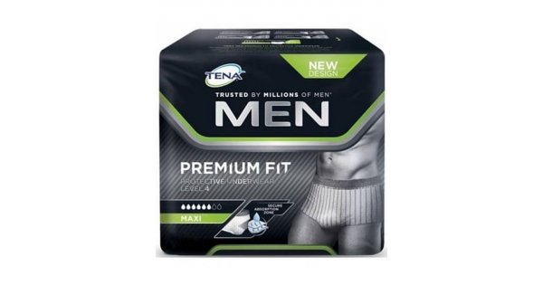 Tena Men Premium Fit Livello 4 Mutandina assorbente uomo Taglia L 8 pezzi