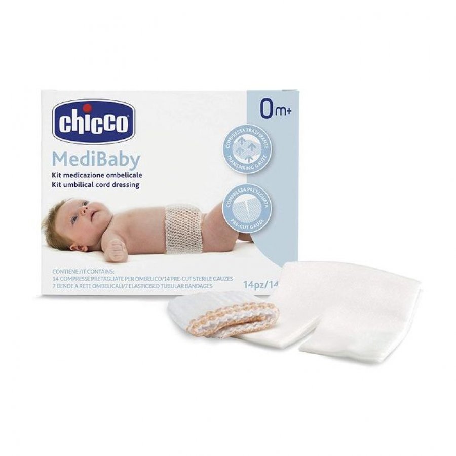 CHICCO Medibaby Kit Medicazione Ombelicale