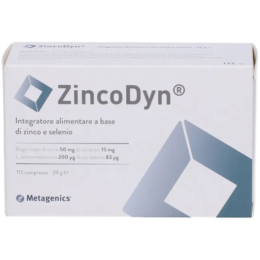 Metagenics, ZincoDyn, 112 Compresse