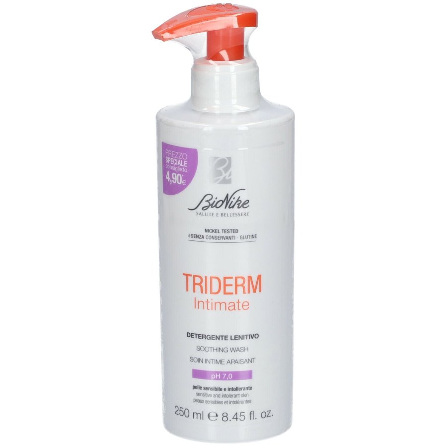 Bionike Triderm Intimate Detergente Lenitivo pH 7.0 250 ml