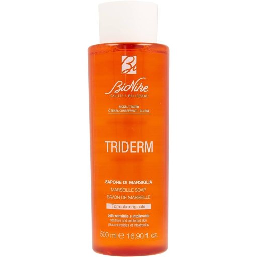 Bionike Triderm, Sapone Marsiglia Pelli Sensibili Intolleranti, 500 ml