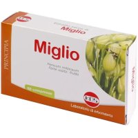 Miglio Estratto Secco - Integratore Naturale per Capelli e Unghie, 60 Compresse