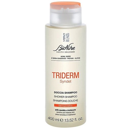 Bionike, Triderm Sydnet Doccia Shampoo Dermoprotettivo, 400 ml