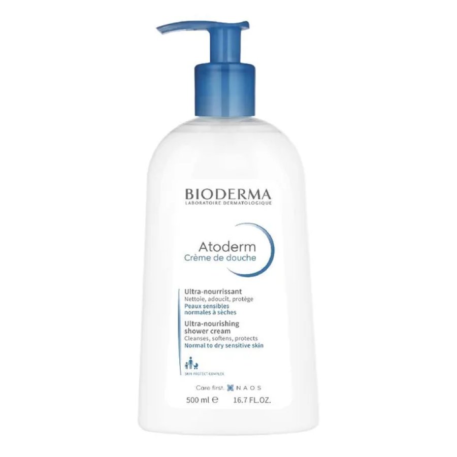 Bioderma Atoderm Crème de Douche 500ml - Crema Detergente Idratante
