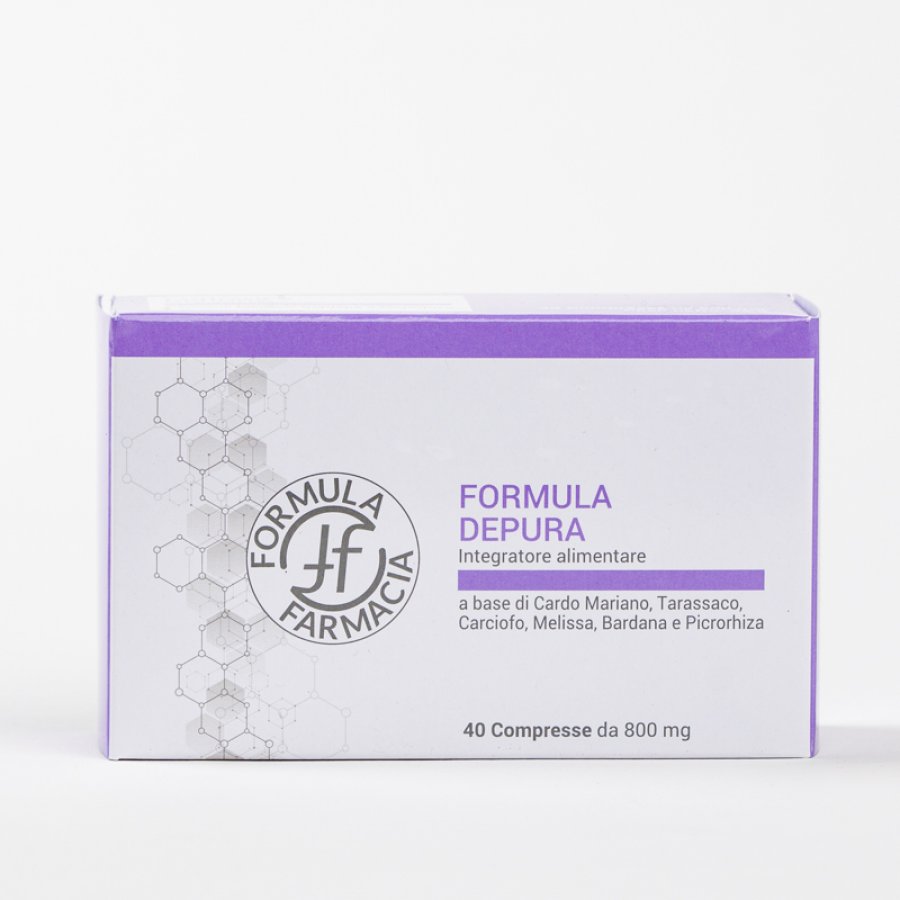 Formula Depura 40 Compresse - Integratore per la Detossificazione Naturale