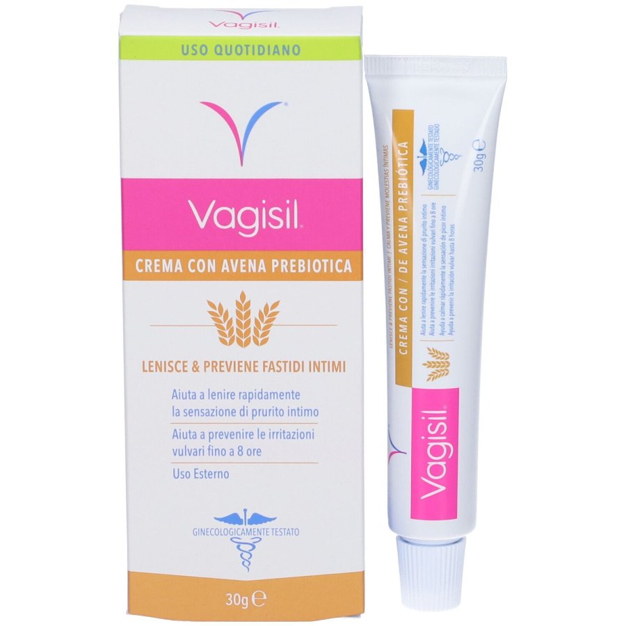  Vagisil, Crema Intima 2 in 1 Uso Quotidiano, 30 g