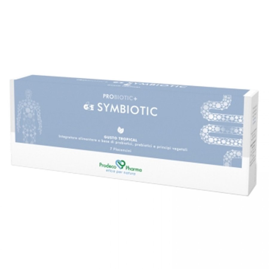 GSE Probiotic+ Symbiotic Gusto Tropical 7 Flaconcini - Integratore Probiotico e Prebiotico
