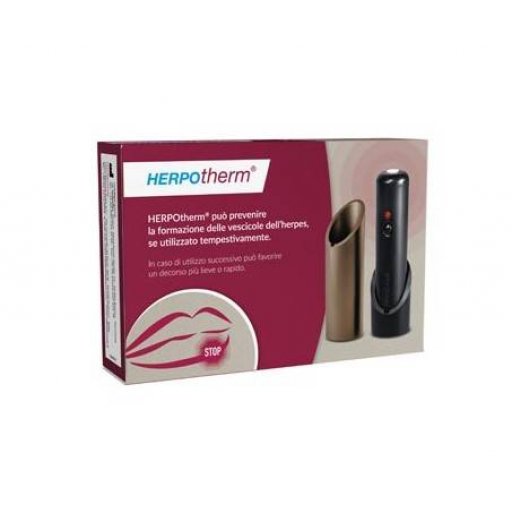 Herpotherm Menkaft Shedirpharma - Dispositivo Trattamento Herpes Labiale Senza Farmaci