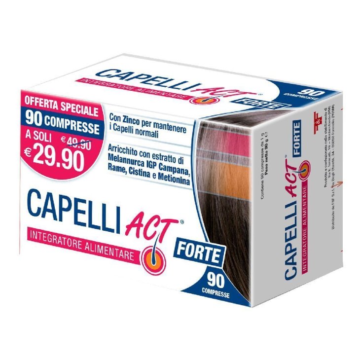 Capelli Act Forte, 90 Compresse Capelli Act Forte, 90 Compresse