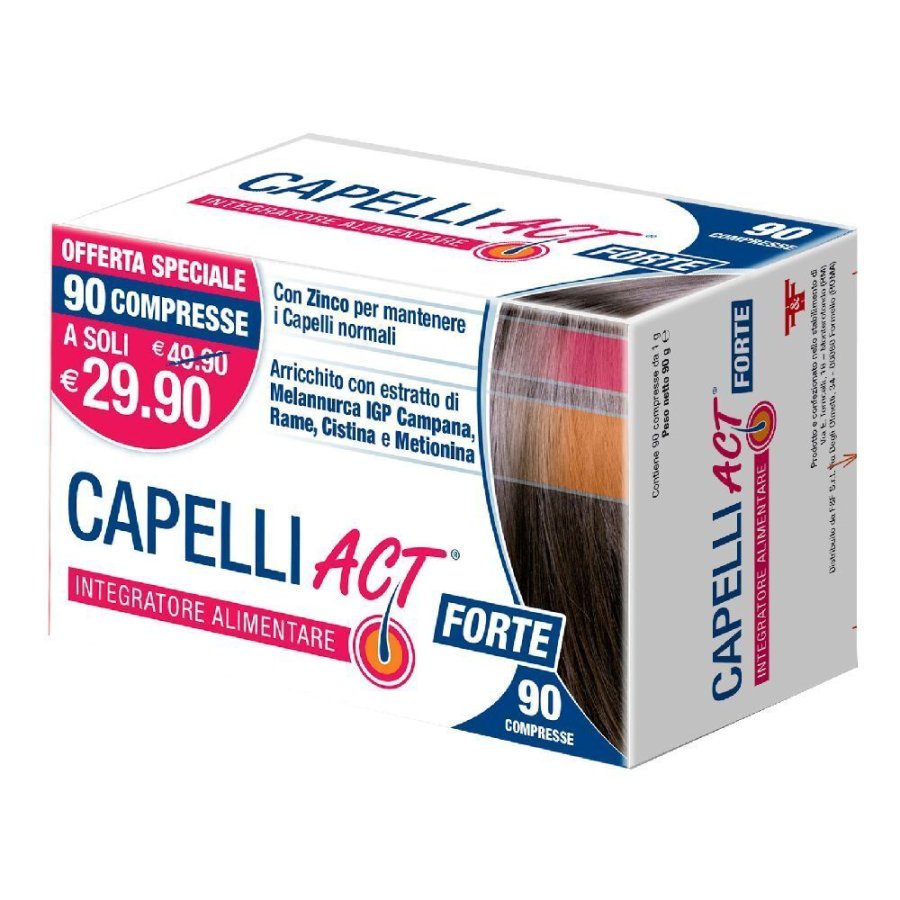 Capelli Act Forte, 90 Compresse