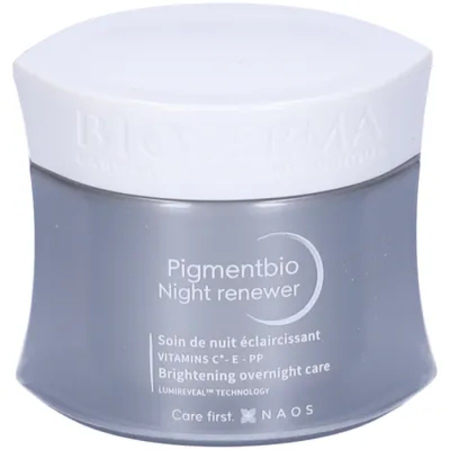Bioderma Pigmentbio - Night Renewer Crema Viso Notte Anti-Macchie, 50ml