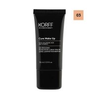 Korff, Cure Make Up Neverending Fondotinta Lunga Tenuta Colore N. 03, 30 ml