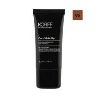 Korff Cure Make Up, Fondotinta Lunga Tenuta Colore N. 06, 30 ml