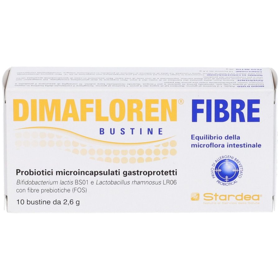 DIMAFLOREN FIBRE, 10 Bustine DIMAFLOREN FIBRE, 10 Bustine