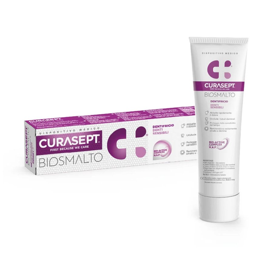 Curasept Biosmalto Dentifricio Denti Sensibili, 75 ml