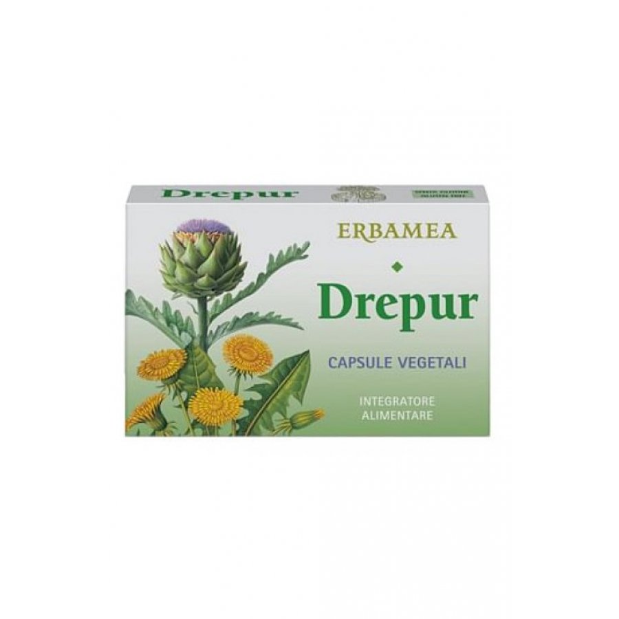 Erbamea - Drepur 24 Compresse - Integratore per il Benessere Epatico e Digestivo