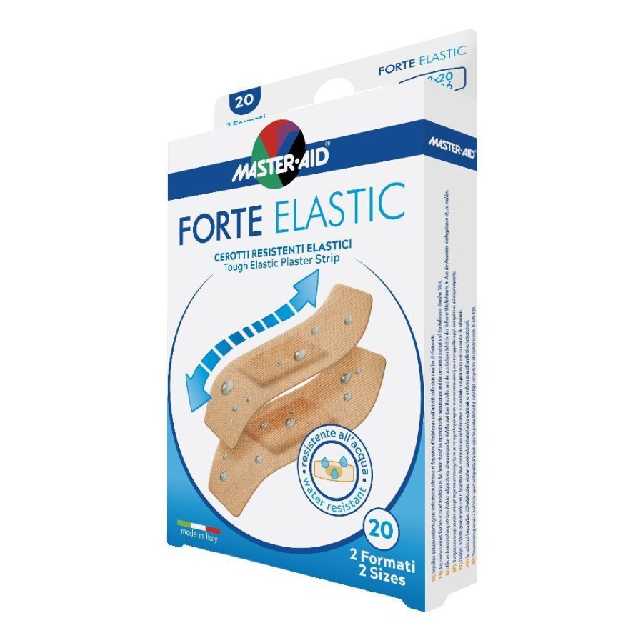 Master-Aid Elastic 2 formati, 20 pezzi Master-Aid Elastic 2 formati, 20 pezzi