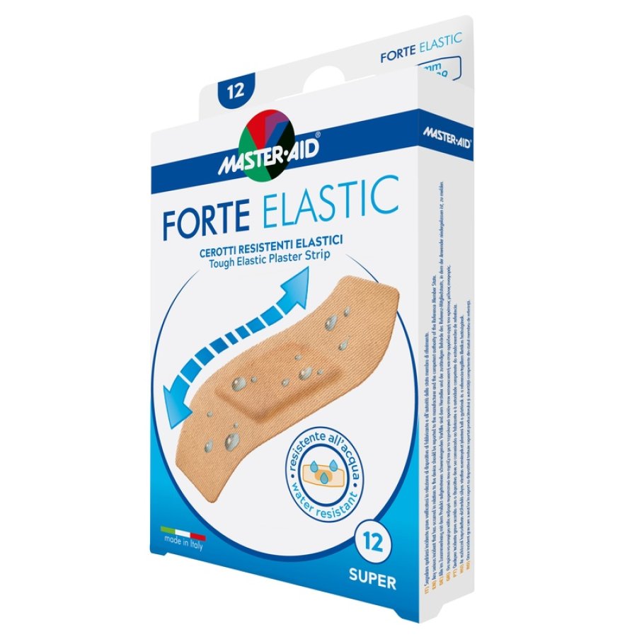 Master-Aid Forte Elastic Super, 12 pezzi