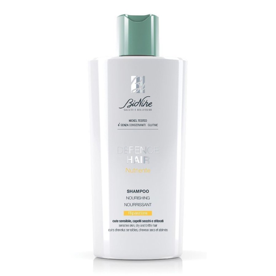 BioNike, Defence Hair Shampoo Nutriente e Riparatore, 200 ml
