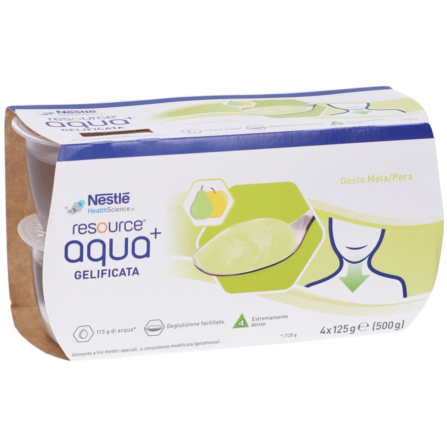 Nestlé, Resource Aqua+ Gelificata, 4 x 125 g