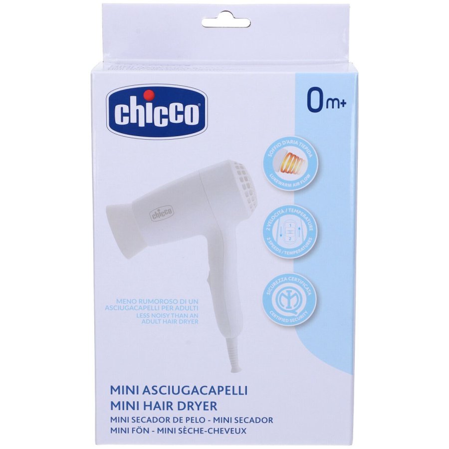 Chicco Nuovo Mini Asciugacapelli per Neonati Chicco Nuovo Mini Asciugacapelli per Neonati